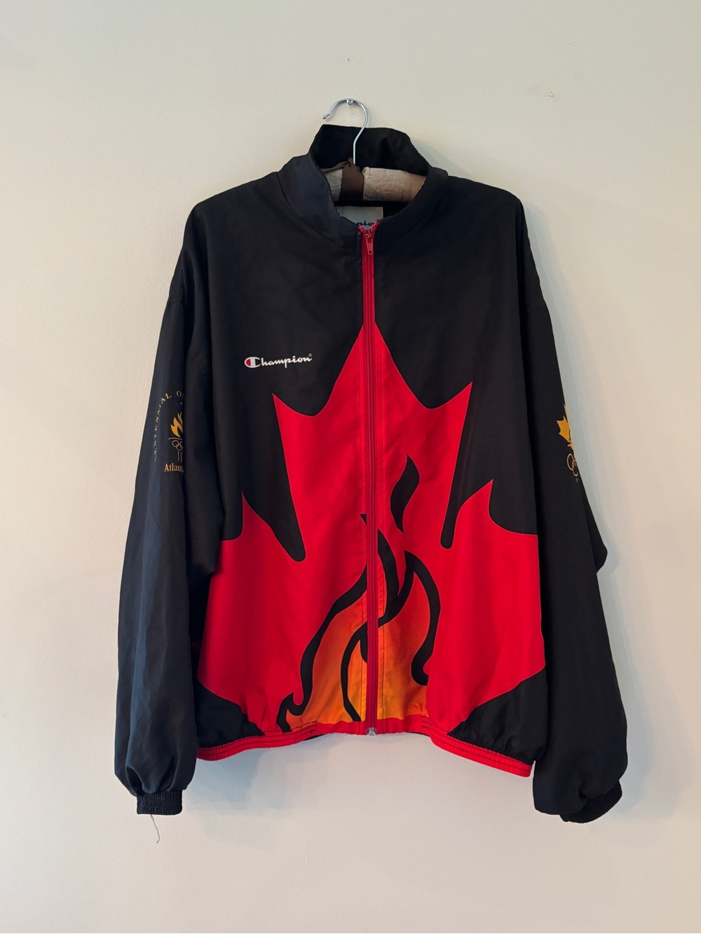 Champion Official Canadian 1996 Atlanta Olympic Games Team Shell Suit